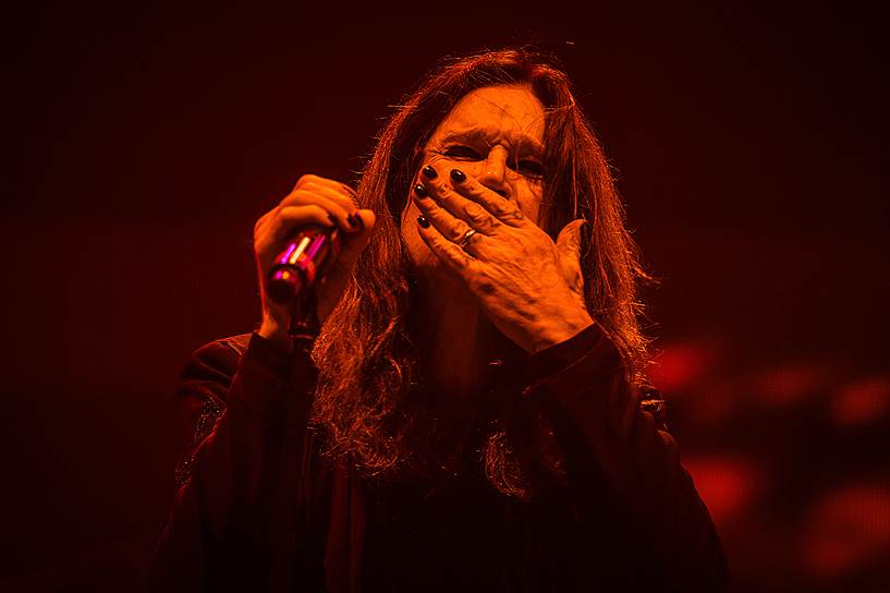 Вокалист Black Sabbath Оззи Осборн 