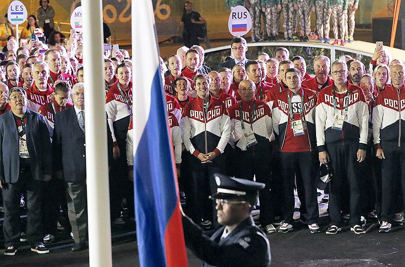 После подъема флага российская сборная уже не может не участвовать в Олимпиаде