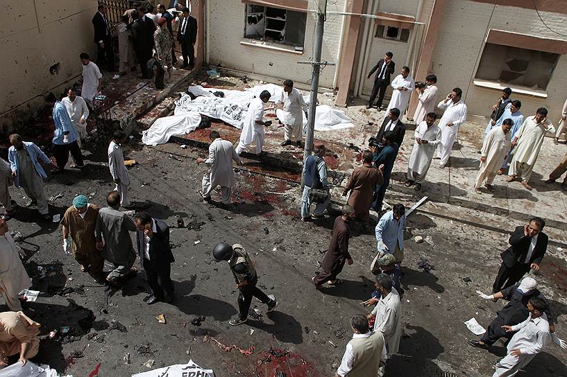 8 августа. Смертник устроил теракт в реанимационном отделении в больнице пакистанского города Кветта. В результате взрыва погибли 93 человека