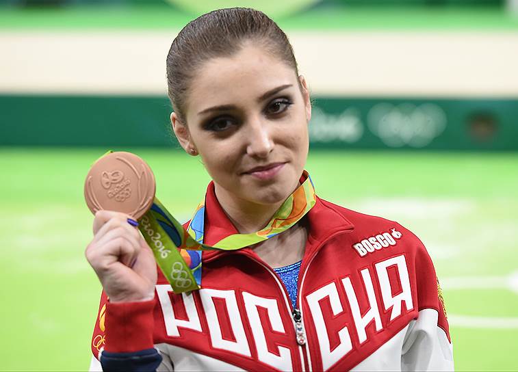 Российская гимнастка Алия Мустафина