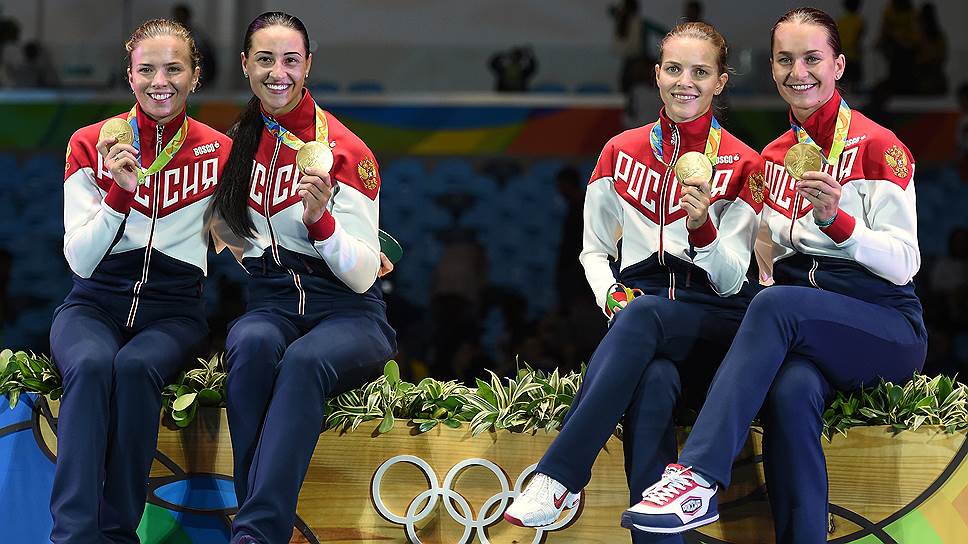 Как российские саблистки завоевали золото Олимпиады-2016 в Рио