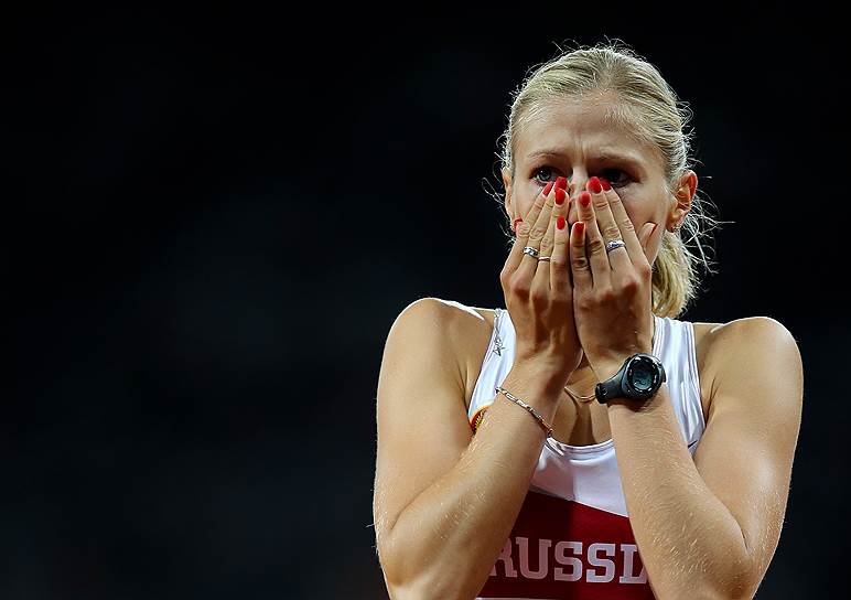 Легкоатлетка Маргарита Гончарова, трехкратная чемпионка Игр-2012 в Лондоне