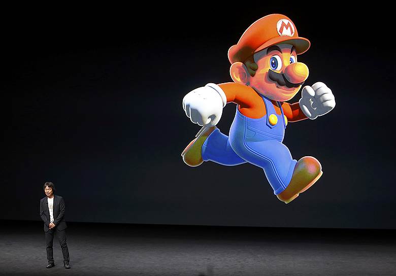 Гемдизайнер Ninetendo Сигэру Миямото представляет новую версию игры «Супер Марио»
