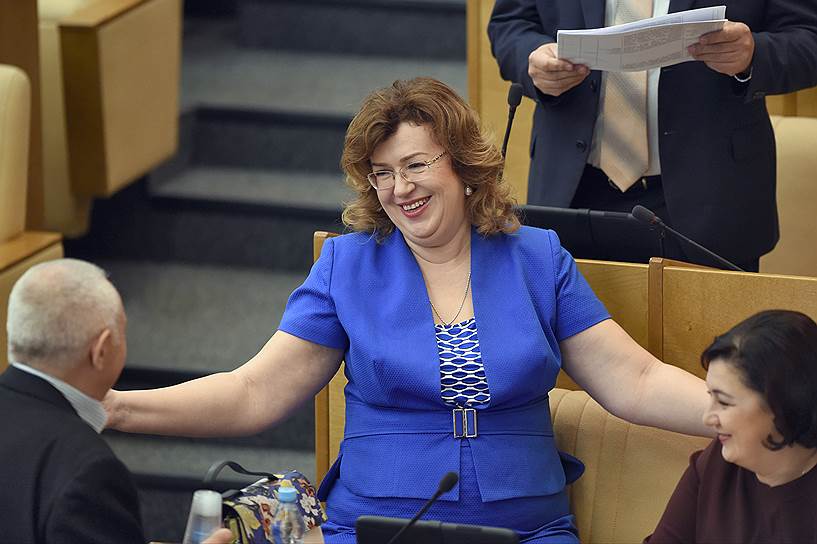 Председатель комитета Государственной думы России по вопросам семьи, женщин и детей Ольга Епифанова 