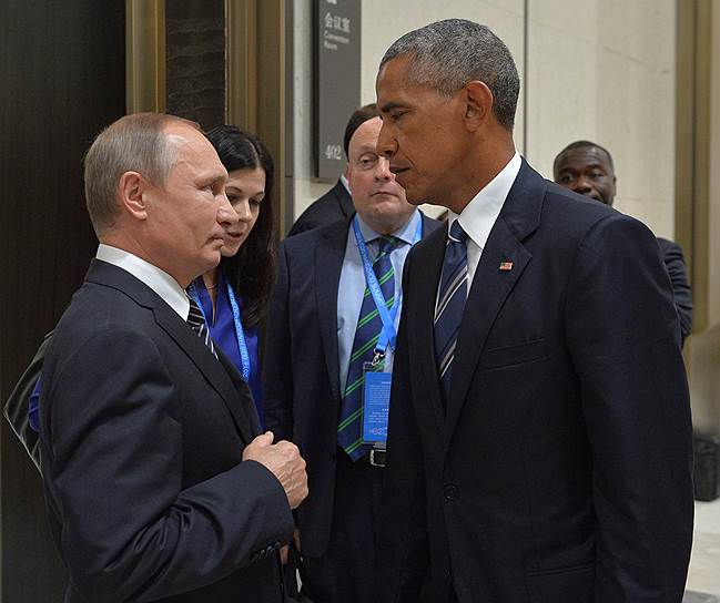 5 сентября. Президент России Владимир Путин и президент США Барак Обама провели встречу на саммите G20 в Китае, во время которой обсудили ситуацию в Сирии