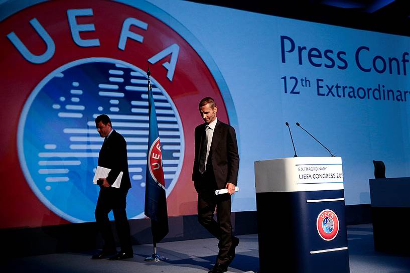   Новый президент UEFA Александр Чеферин 