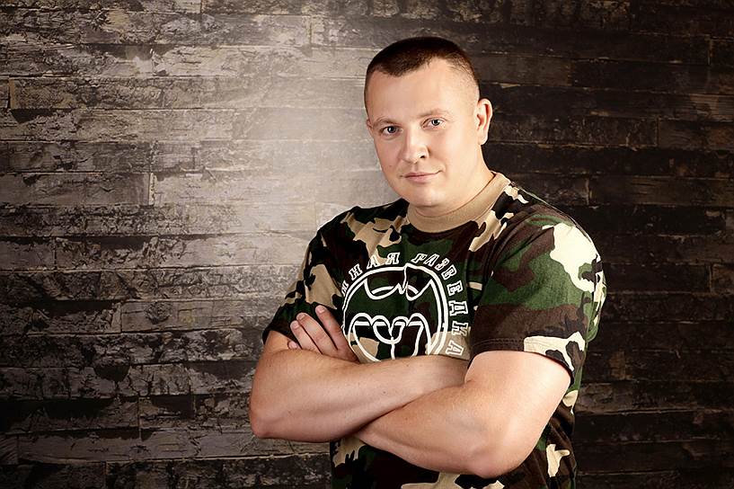 Лидер украинского движения «Оплот» Евгений Жилин