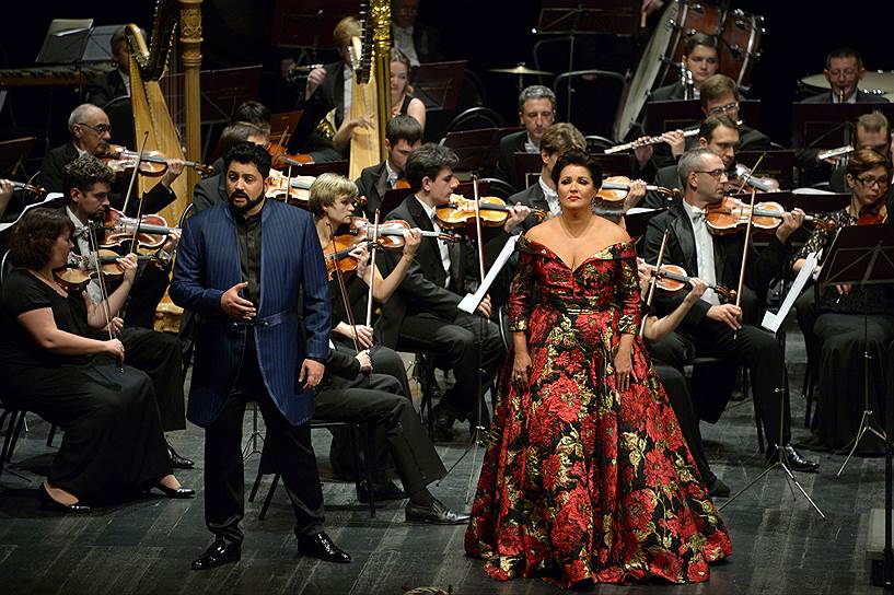 Концерт Анны Нетребко и Юсифа Эйвазова в концертном зале Barvikha Luxury Village при поддержке ювелирно-часового бренда Chopard