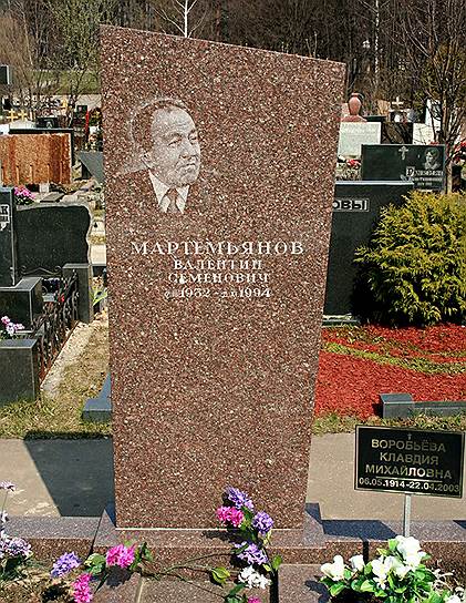 1 ноября 1994 года в Москве избит и 5 ноября скончался в больнице депутат Госдумы Валентин Мартемьянов. 16 ноября министр внутренних дел Виктор Ерин сообщил, выступая в Госдуме, об аресте подозреваемых. Другой информации о ходе следствия не публиковалось