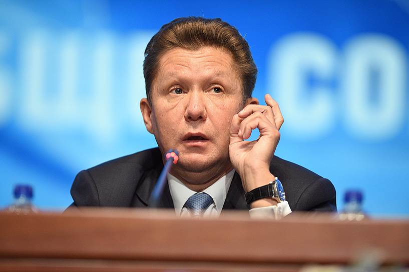 Глава «Газпрома» Алексей Миллер