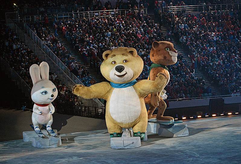 Олимпиада в Сочи в 2014 году, талисманами которой являлись Леопард, Мишка и Зайка, заработала на сувенирной продукции около $30 млн. При этом больше всего было продано Мишек — около 1 млн экземпляров