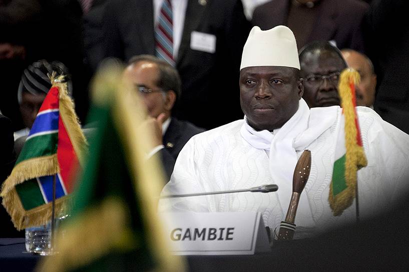 Президент Гамбии Яйе Джамме 