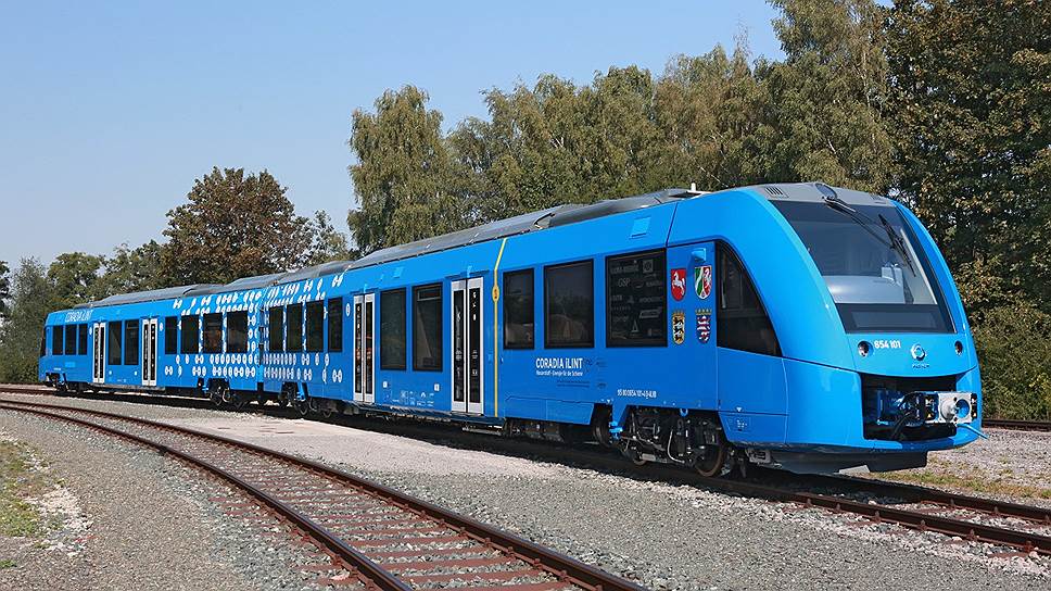 Через год в Германии начнут ходить поезда на водородном топливе