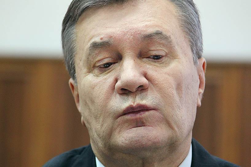 Бывший президент Украины Виктор Янукович 