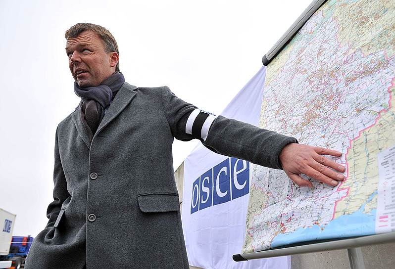 Первый заместитель специальной мониторинговой миссии ОБСЕ на Украине Александр Хуг 