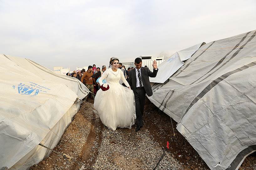 Хазер, Ирак. Свадьба молодых людей, которые бежали из Мосула во время операции против боевиков «Исламского государства»