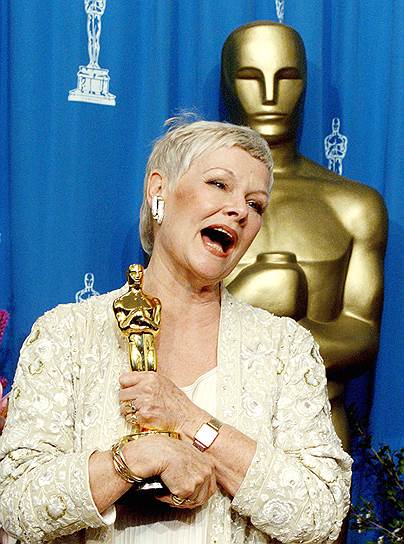В 1998 году Джуди Денч снялась в фильме «Влюбленный Шекспир». Восьмиминутная роль королевы Елизаветы принесла актрисе премию «Оскар»