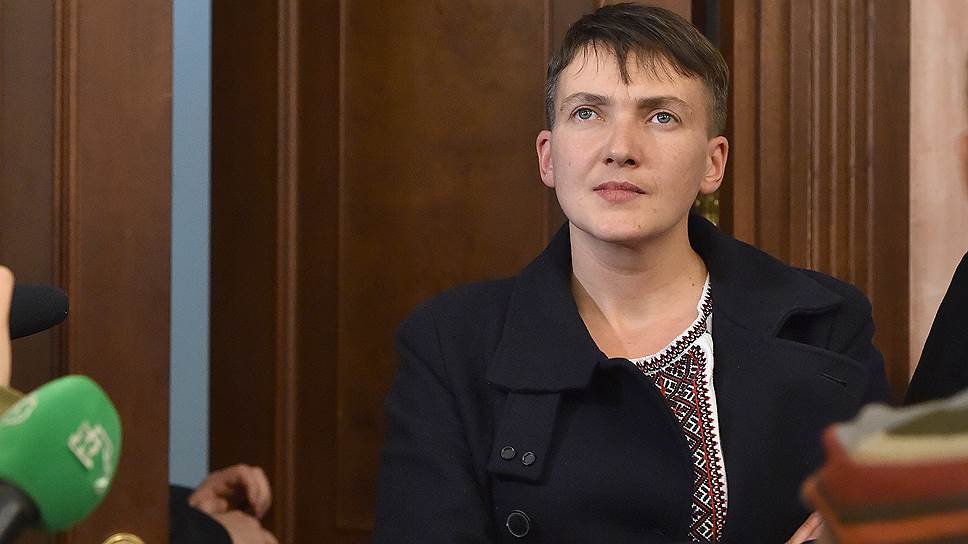 Как Надежда Савченко опубликовала списки пленных из Украины