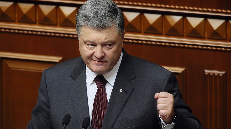 Петр Порошенко предостерег западных партнеров Киева от отмены антироссийских санкций
