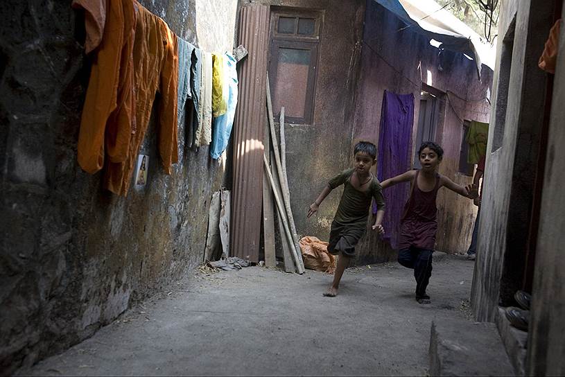 Трущобы Дхарави, кадр из фильма «Миллионер из трущоб»