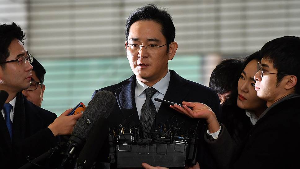 Как был арестован вице-президент корпорации Samsung Electronics Ли Чжэ Ён
