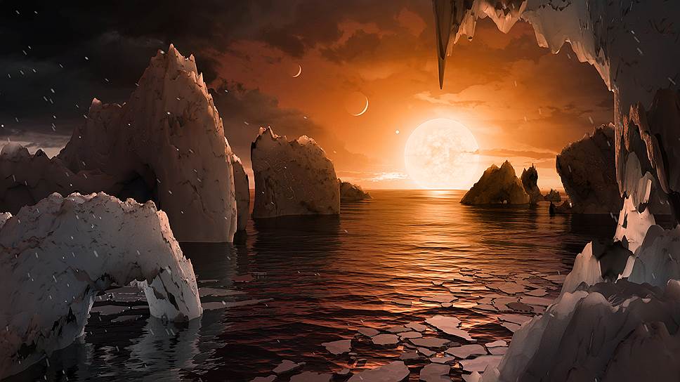 22 февраля. Ученые NASA обнаружили три предположительно пригодных для жизни экзопланеты