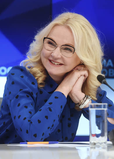 Зампред правительства России Татьяна Голикова, 2019 год 