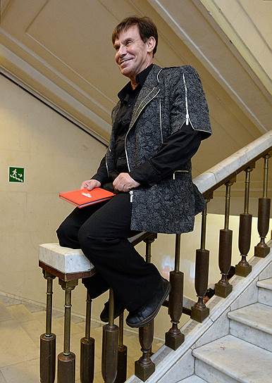Закрытый показ комедийного сериала «ФИЛФАК» в конференц-зале Российской государственной библиотеки. Актер Ефим Шифрин 