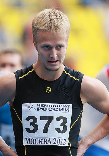 Четырехкратный чемпион России по бегу на короткие дистанции Александр Хютте 