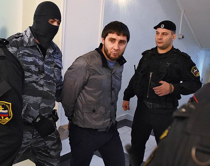 Обвиняемый в убийстве Бориса Немцова Заур Дадаев 