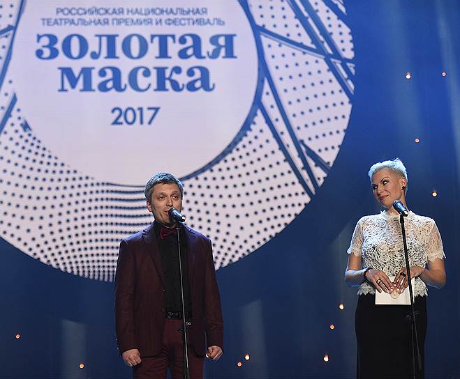 Генеральный директор компании Stage Entertainment Russia, продюсер Дмитрий Богачев и актриса Лика Рулла