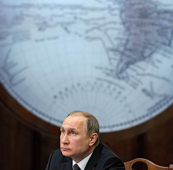 Президент России Владимир Путин поглощен глобальной географией не меньше, чем глобальной политикой