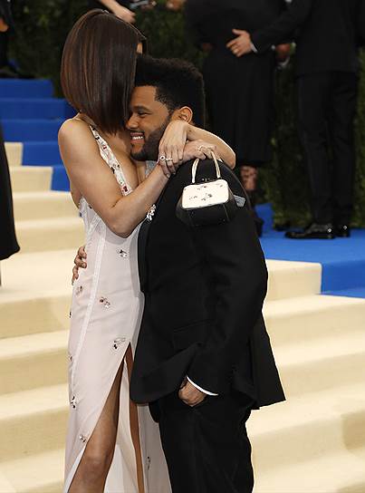 Певица Селена Гомез и певец The Weeknd