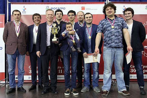 Победители чемпионата России по шахматам среди мужских и женских команд