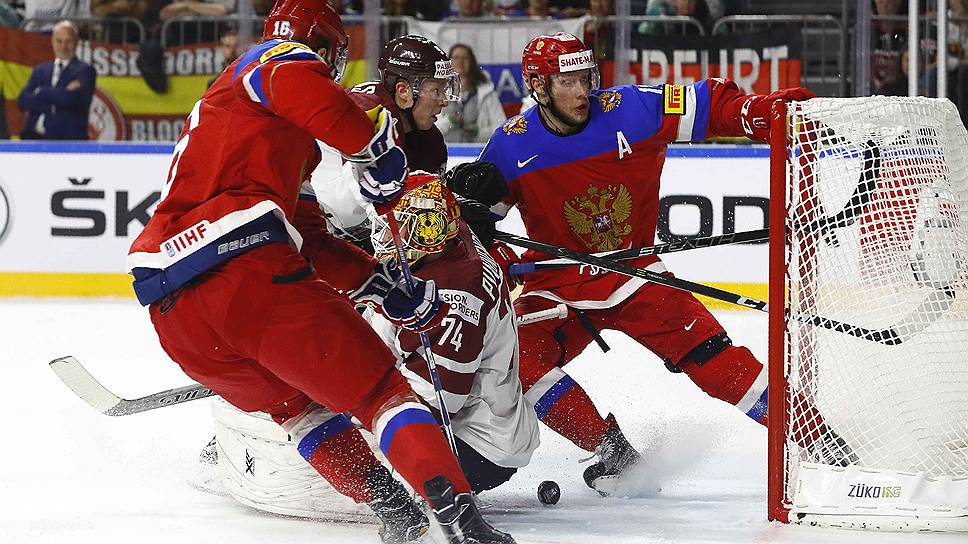 Как сборная России сыграла с Латвией