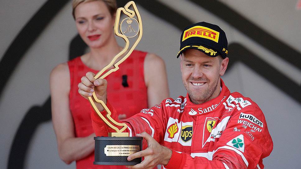 Гонщики Ferrari заняли первое и второе места на Гран-при Монако
