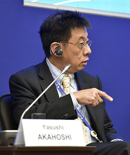 Глава Японской организации внешней торговли (JETRO) Ясуши Акахоши 