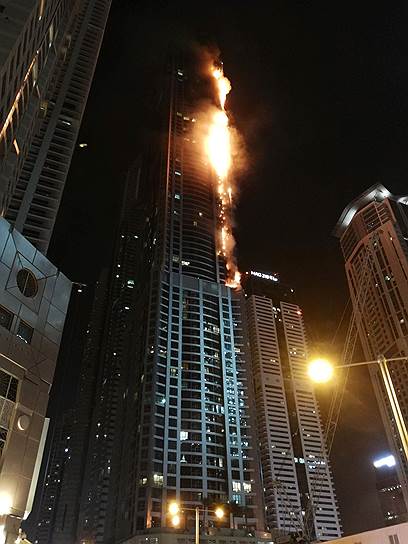 В ночь на 4 августа 2017 года в Дубае вновь загорелся небоскреб Torch Tower. По словам представителя полиции города, возгорание произошло на 9-м этаже. К утру пожар удалось локализовать. Информации о пострадавших не поступало.