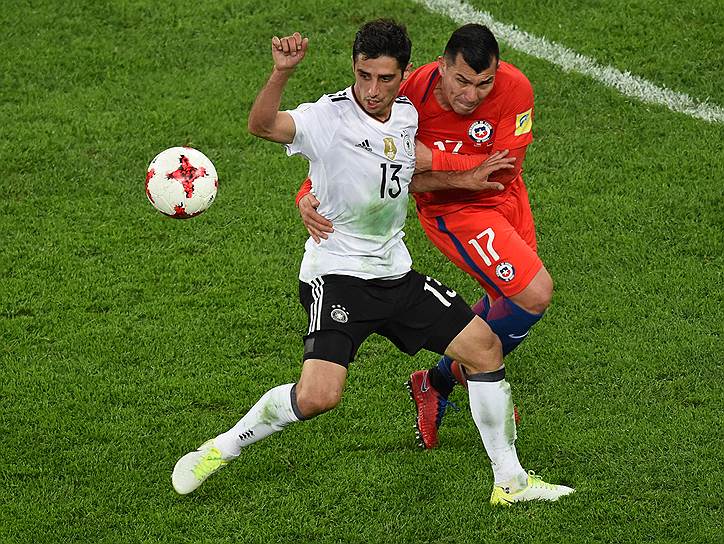 Финальный матч между сборными Чили и Германии