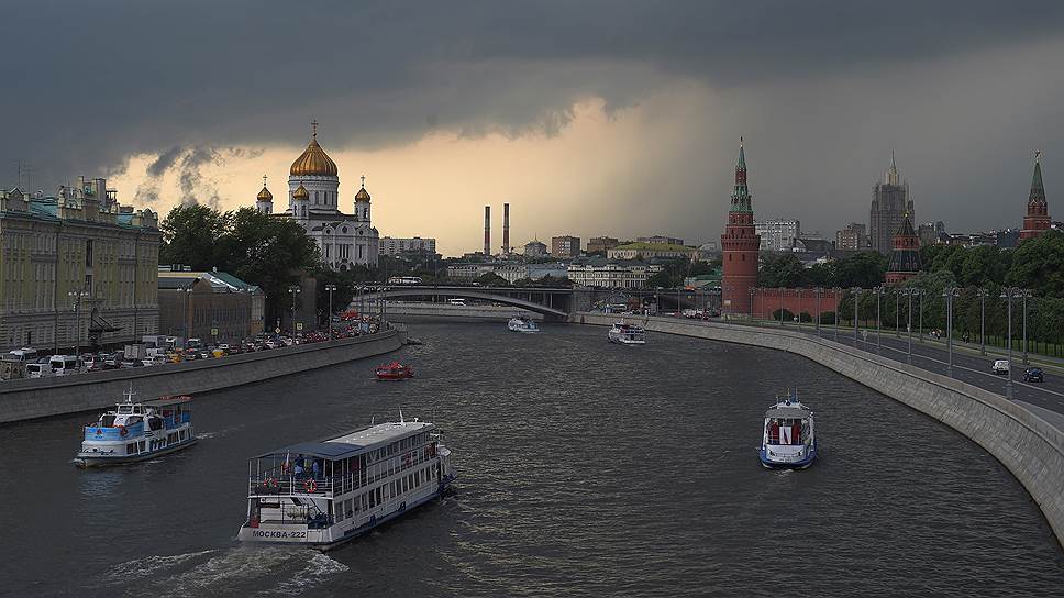 Как на Москву 30 июня обрушился дождь
