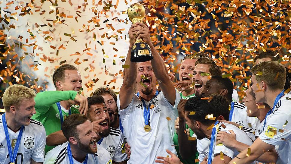 Сборная Германии впервые выиграла Кубок Конфедераций