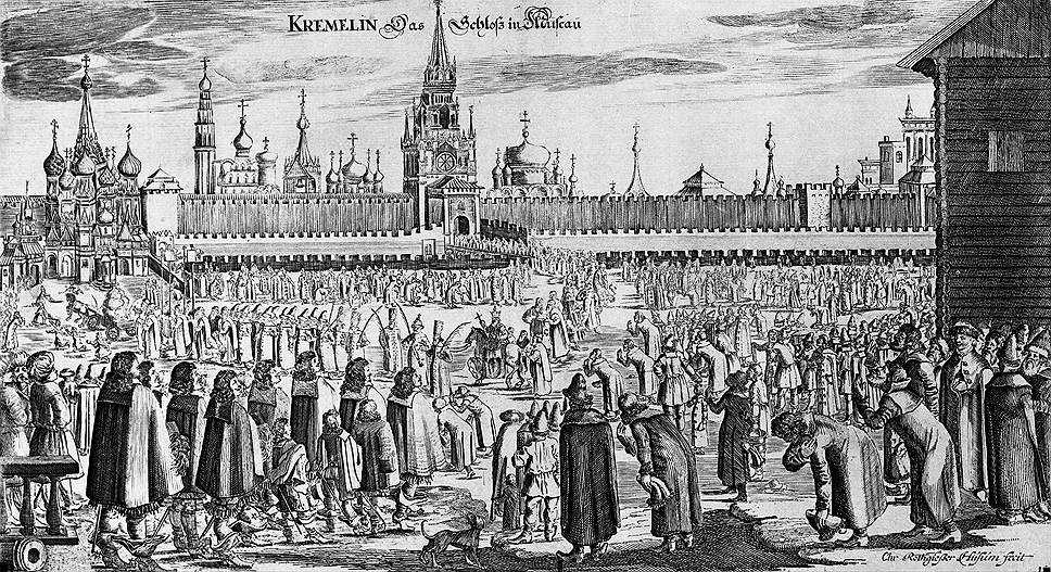 Шествие на осляти представляла собой грандиозную театрализованную процессию с участием царя и патриарха