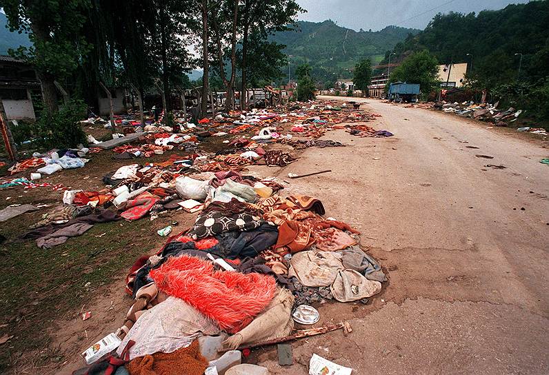 11 июля 1995 года отряды боснийских сербов вошли в Сребреницу, несмотря на то, что эта территория Советом Безопасности ООН была объявлена «зоной безопасности»