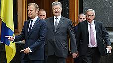 Евросоюз не признал европейские устремления Украины