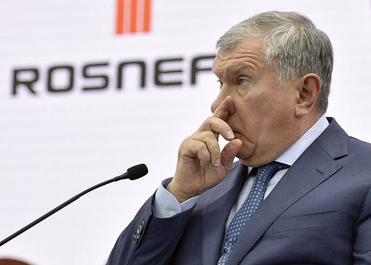 Председатель правления «Роснефти»  Игорь Сечин