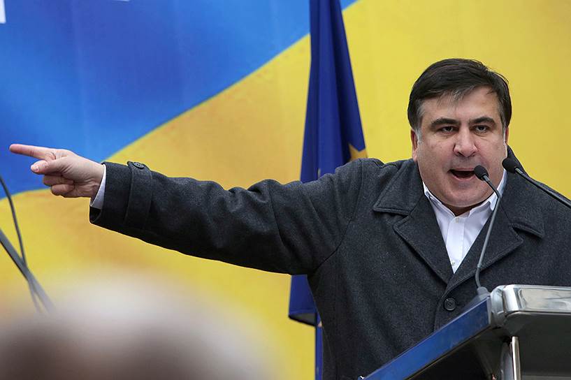 Экс-президент Грузии Михаил Саакашвили 