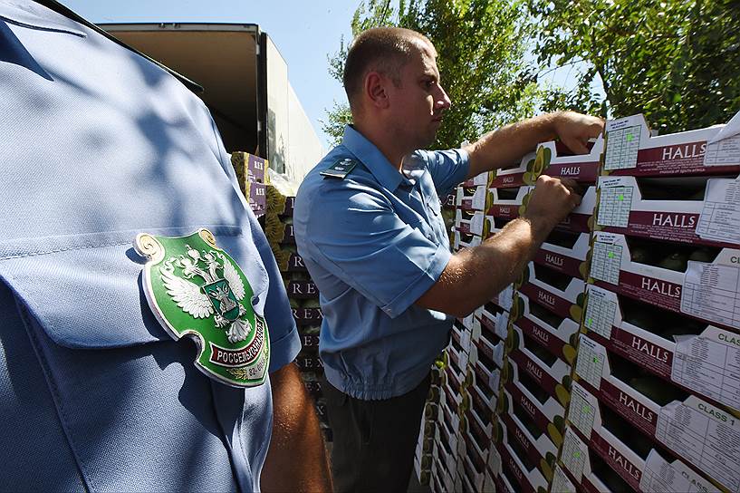 Сотрудники таможни и Россельхознадзора обнаружили 5 тонн санкционных овощей, под мешками украинской картошки и лука