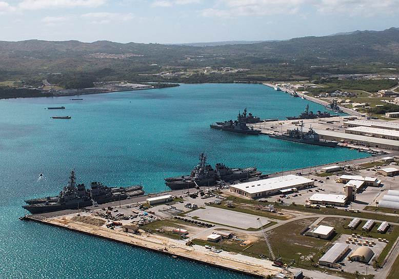 Первая база военно-морских сил США появилась на Гуаме в 1899 году — через год после того, как остров был завоеван в ходе испано-американской войны