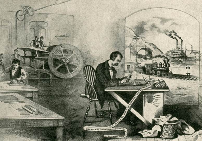 «Золотой век» классического капитализма в 1870-е годы символизировали технологические нововведения