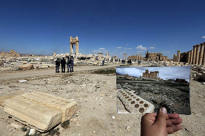Пальмира больше других сирийских городов пострадала от варварства игиловцев